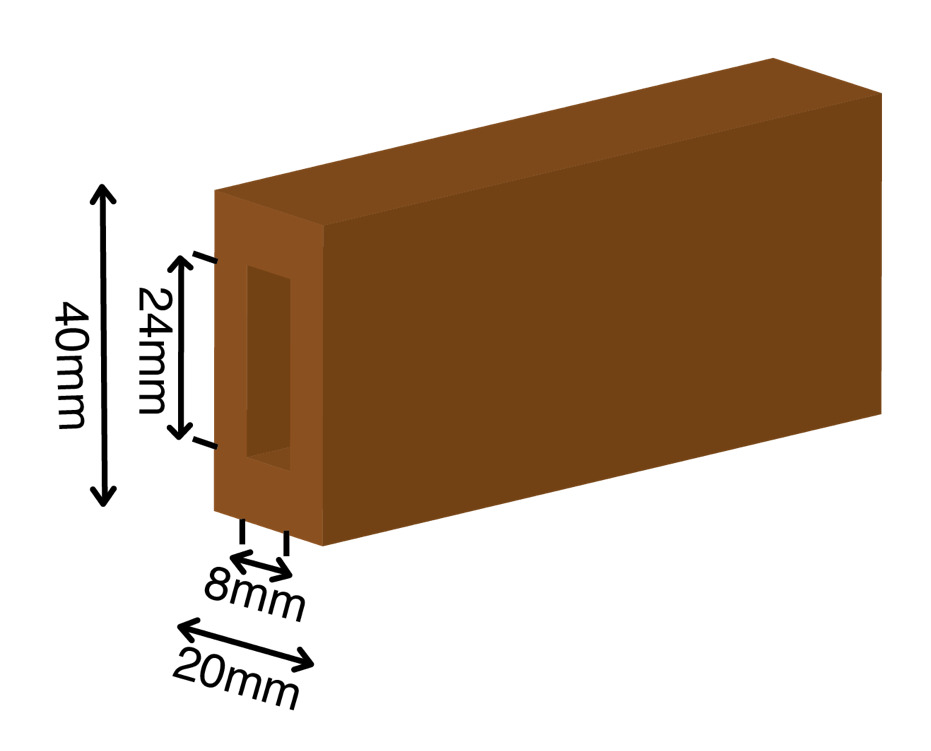 Hollow Strip Profile