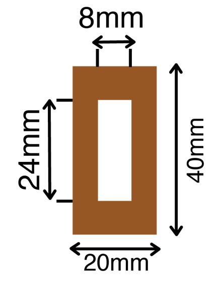 Hollow Strip Profile