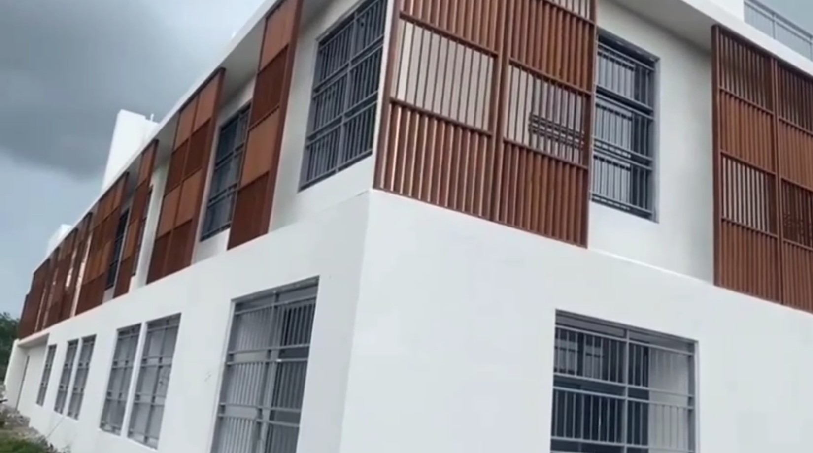 School Facade and Elevation