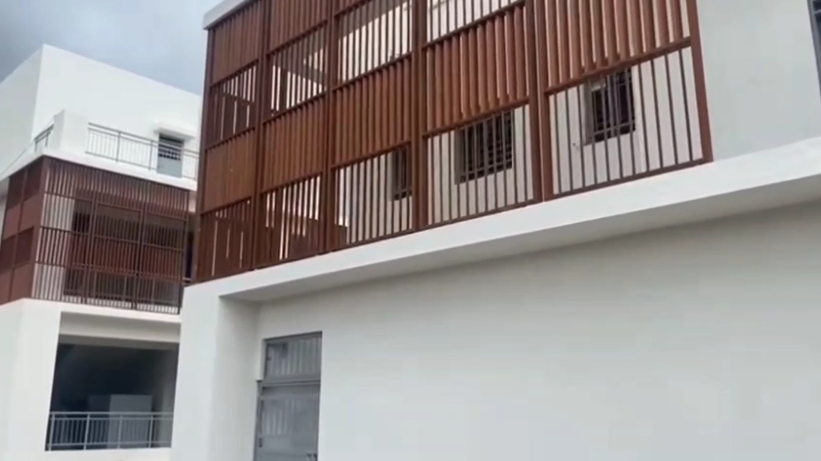 School Facade and Elevation