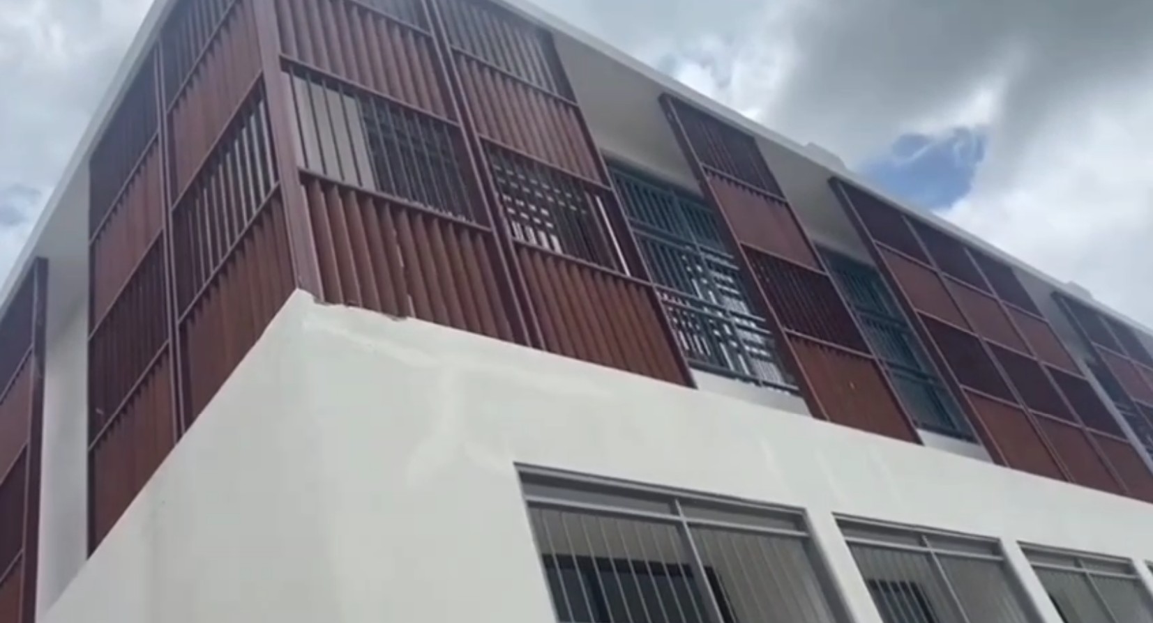 School Facade and Elevation