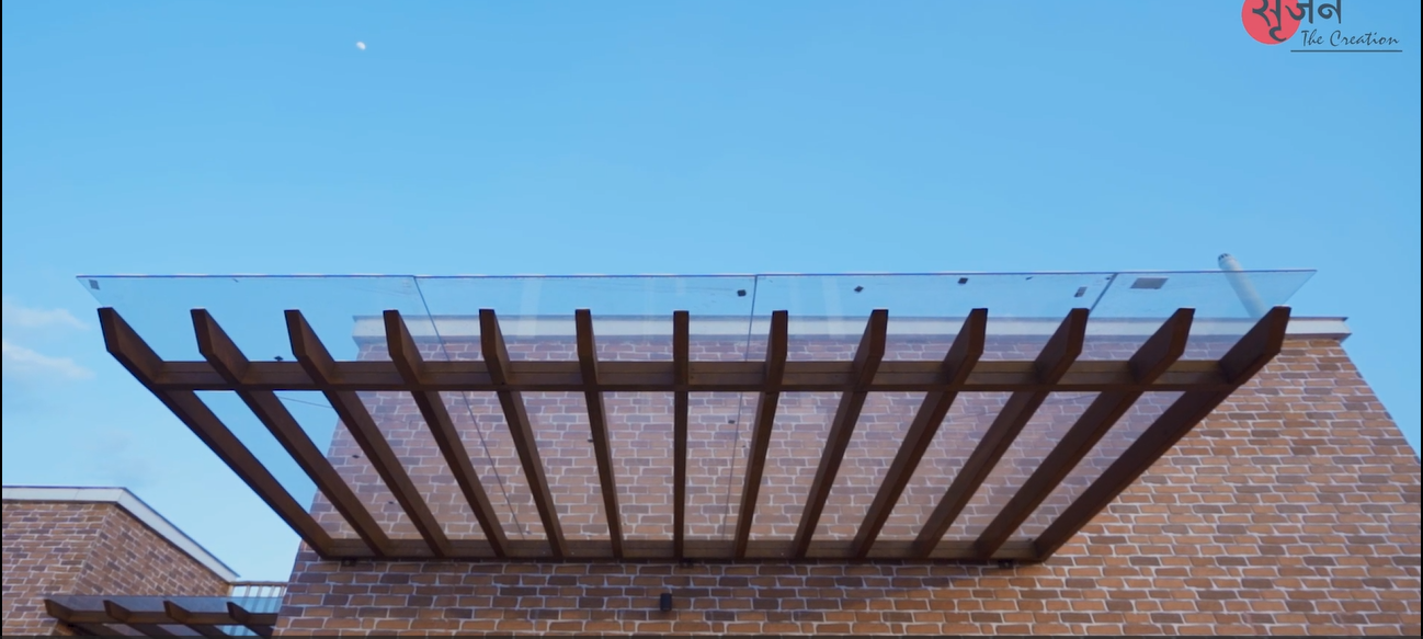 Pergola at Farmhouse