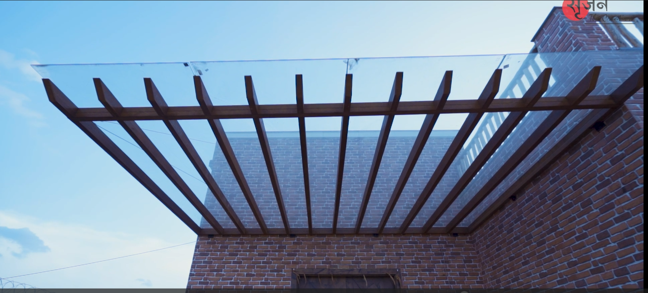 Pergola at Farmhouse