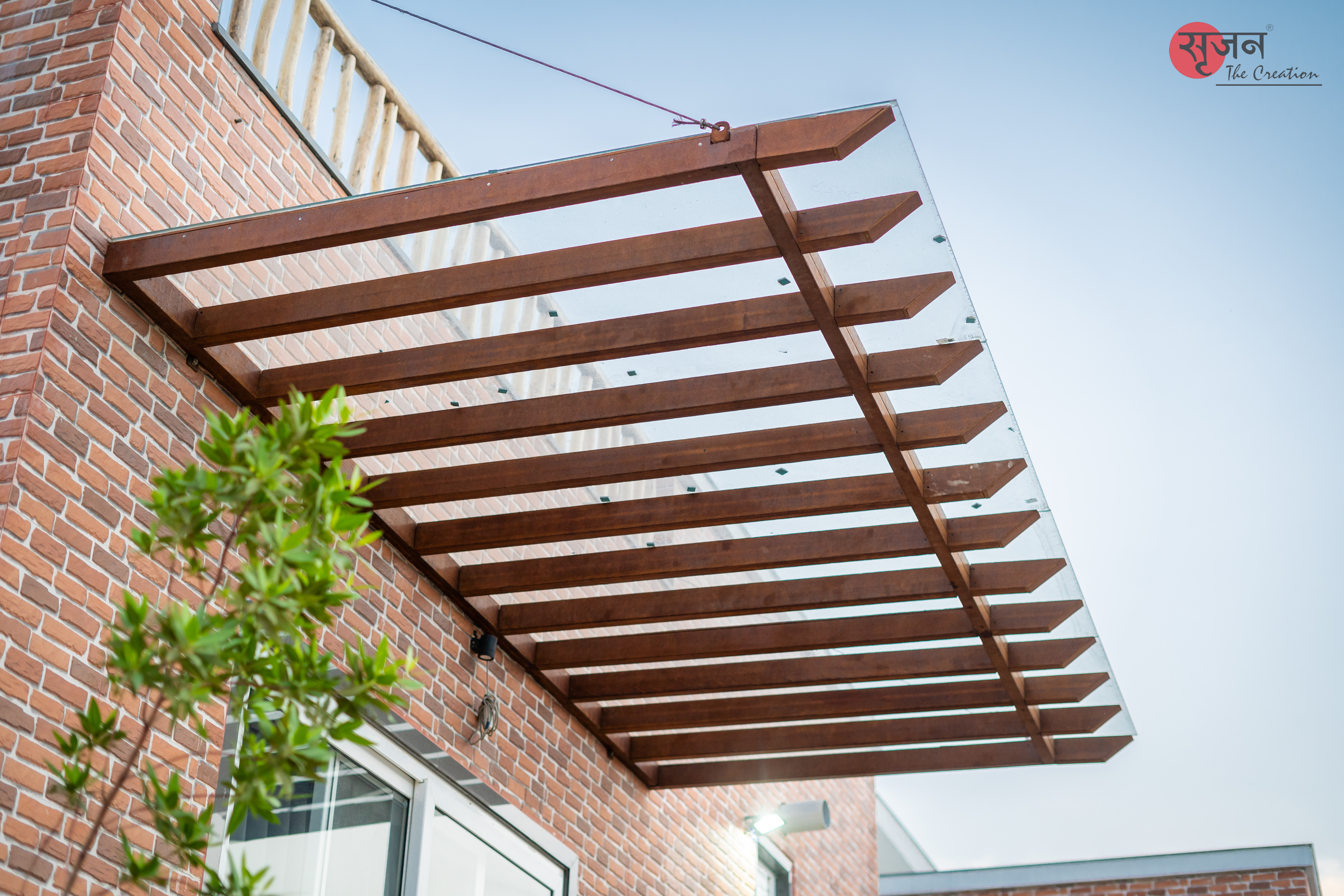 Pergola at Farmhouse