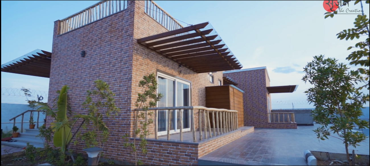 Pergola at Farmhouse