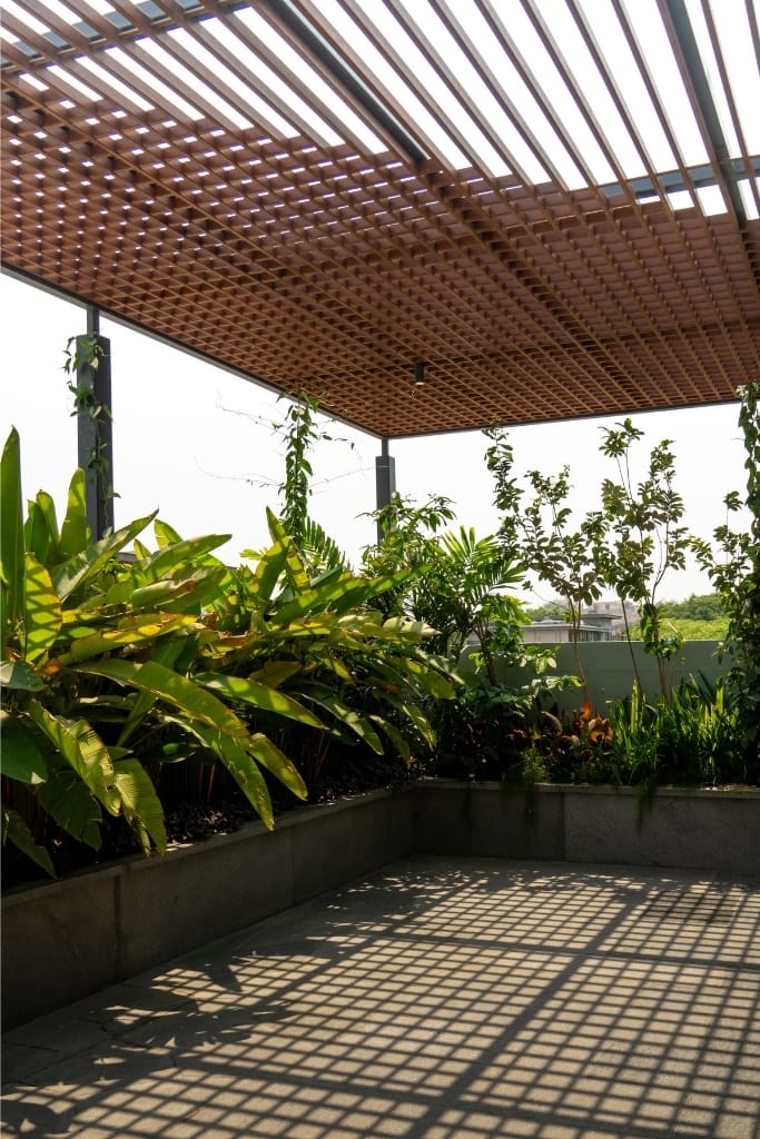 Terrace Pergola and Cladding
