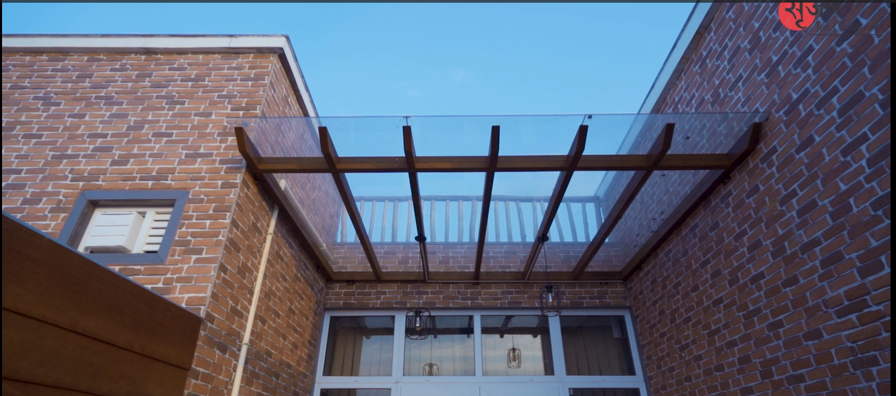 Pergola at Farmhouse