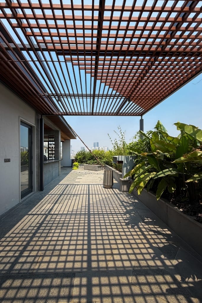 Terrace Pergola and Cladding