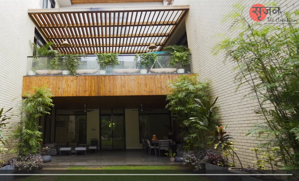 Courtyard Pergola at Raipur